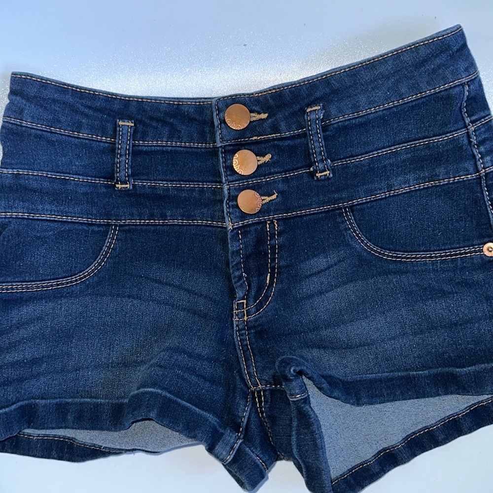 Used high waisted jean shorts